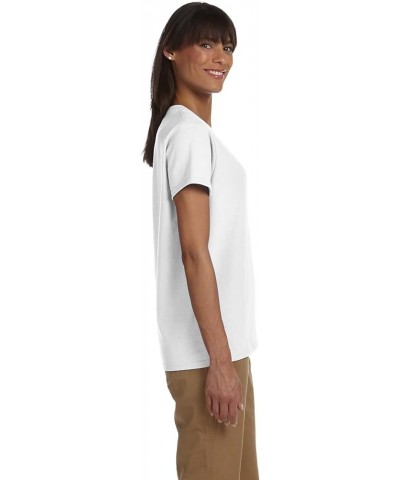 Womens 6.1 oz. Ultra Cotton T-Shirt (G200L) White $8.78 T-Shirts