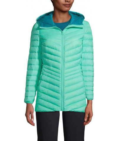 Women's Ultralight Packable Down Jacket Aqua Mint $43.03 Jackets