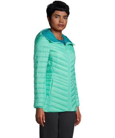 Women's Ultralight Packable Down Jacket Aqua Mint $43.03 Jackets