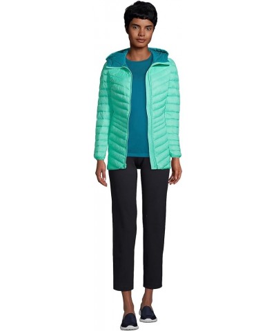 Women's Ultralight Packable Down Jacket Aqua Mint $43.03 Jackets