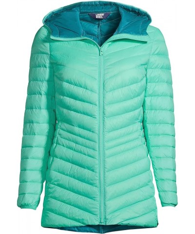 Women's Ultralight Packable Down Jacket Aqua Mint $43.03 Jackets