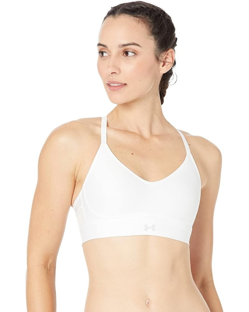 Women's Infinity Covered Low-Impact Sports Bra (101) White / White / Halo Gray $15.78 Lingerie