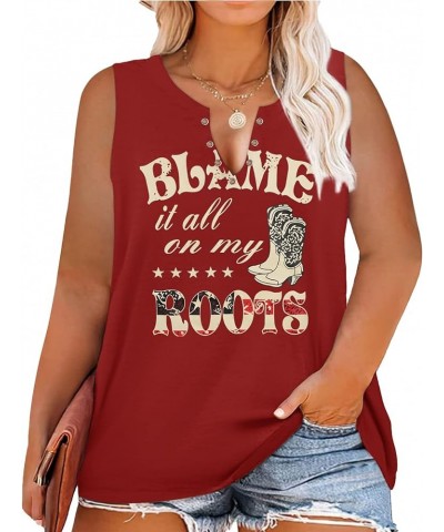 Plus Size Smooth As Tennessee Whiskey Shirt Women Ring Hole Sleeveless Sexy V-Neck Country Music Tank Top Tshirt A5 Red $7.64...