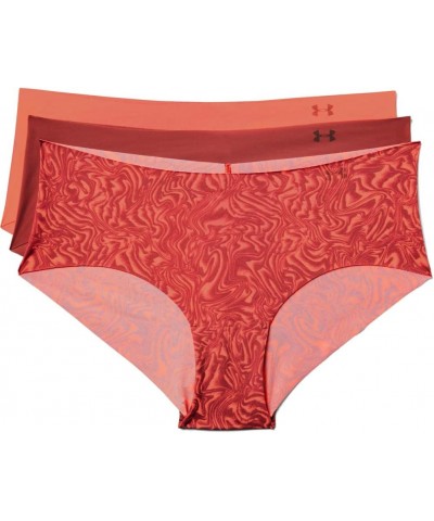 Women's Pure Stretch Hipster 3 Pack Fractal Pink//Fractal Pink $9.82 Lingerie