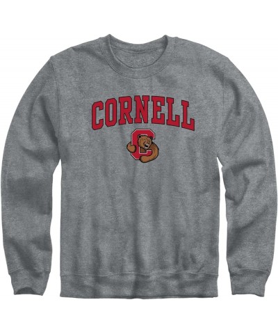 Spirit Logo, Adult Unisex, Crewneck Sweatshirt for College Cornell Big Red - Charcoal Grey $21.10 Sweatshirts