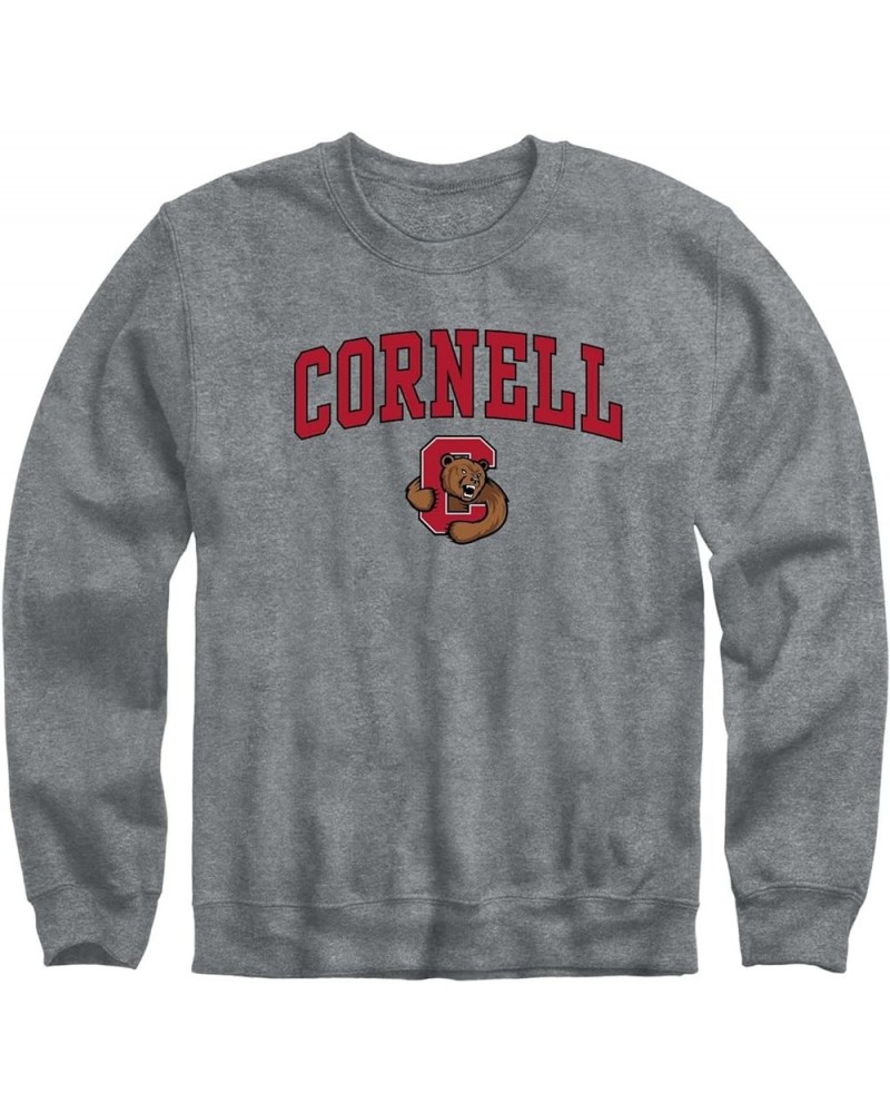 Spirit Logo, Adult Unisex, Crewneck Sweatshirt for College Cornell Big Red - Charcoal Grey $21.10 Sweatshirts