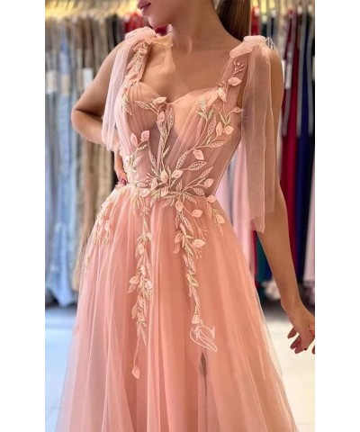 Tulle Long Prom Dresses 2024 with Train for Women Elegant Sweetheart Neck Formal Evening Gown Turquoise $37.80 Dresses