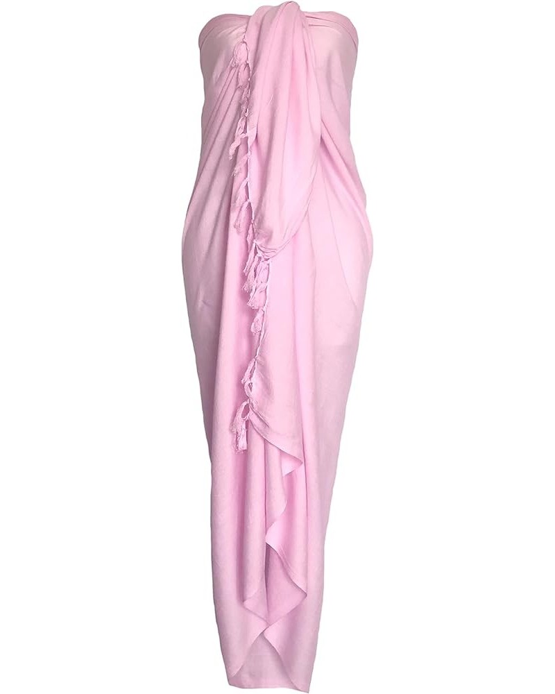 Sarong Wrap from Bali Beach Cover Up Pink $13.74 Swimsuits