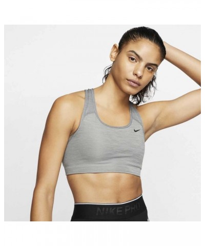 womens Medium Support Non Padded Sports Bra Smoke Grey/Pure/(Black) $24.29 Lingerie