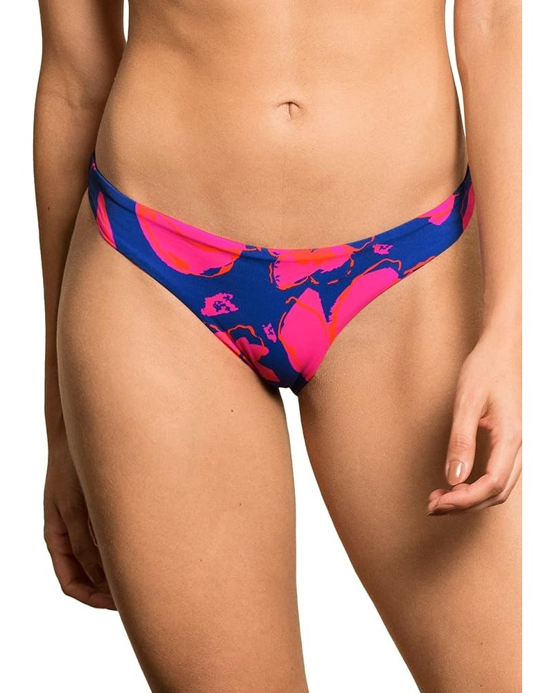 Women's Standard Thin Side Cheeky Cut Pink $10.87 Swimsuits