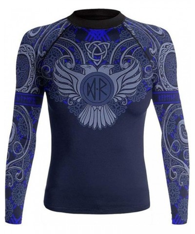 Women's Nordic IBJJF Approved Rash Guard Black Blue $29.90 Swimsuits