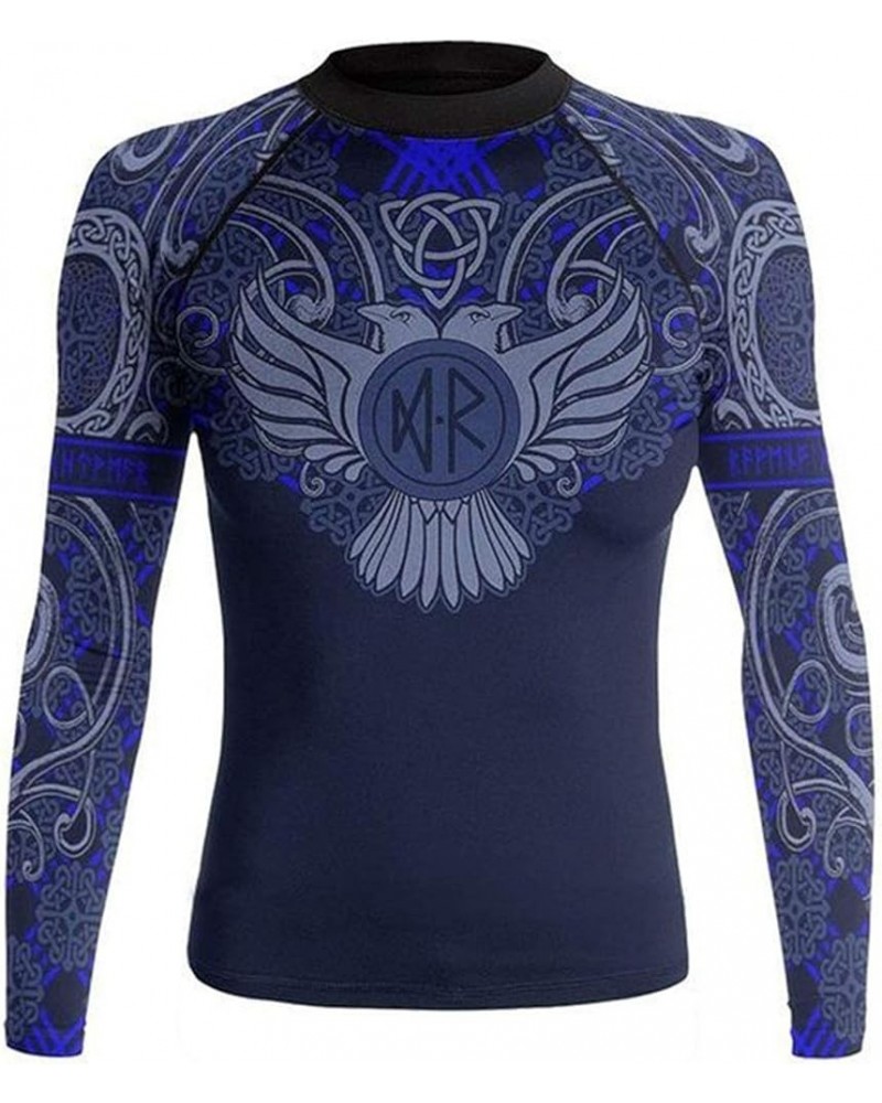 Women's Nordic IBJJF Approved Rash Guard Black Blue $29.90 Swimsuits