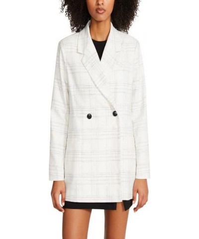 Women's Nika Blazer Optic White $21.20 Blazers