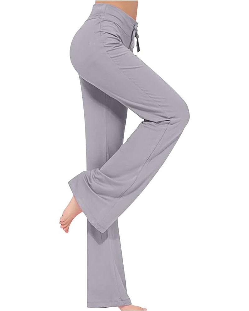 Flare Yoga Pants for Women High Waisted Wide Leg Leggings Slim Fit Tapered Running Workout Pant Athleic Sweatpants 1ღgray $3....