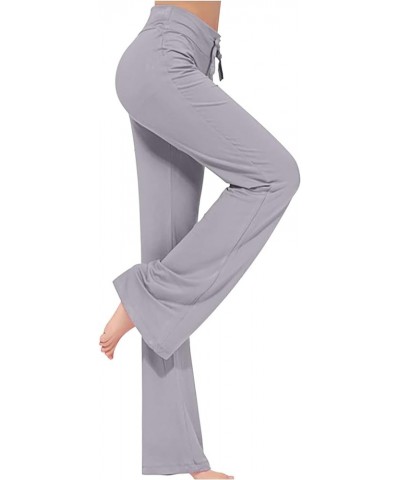 Flare Yoga Pants for Women High Waisted Wide Leg Leggings Slim Fit Tapered Running Workout Pant Athleic Sweatpants 1ღgray $3....