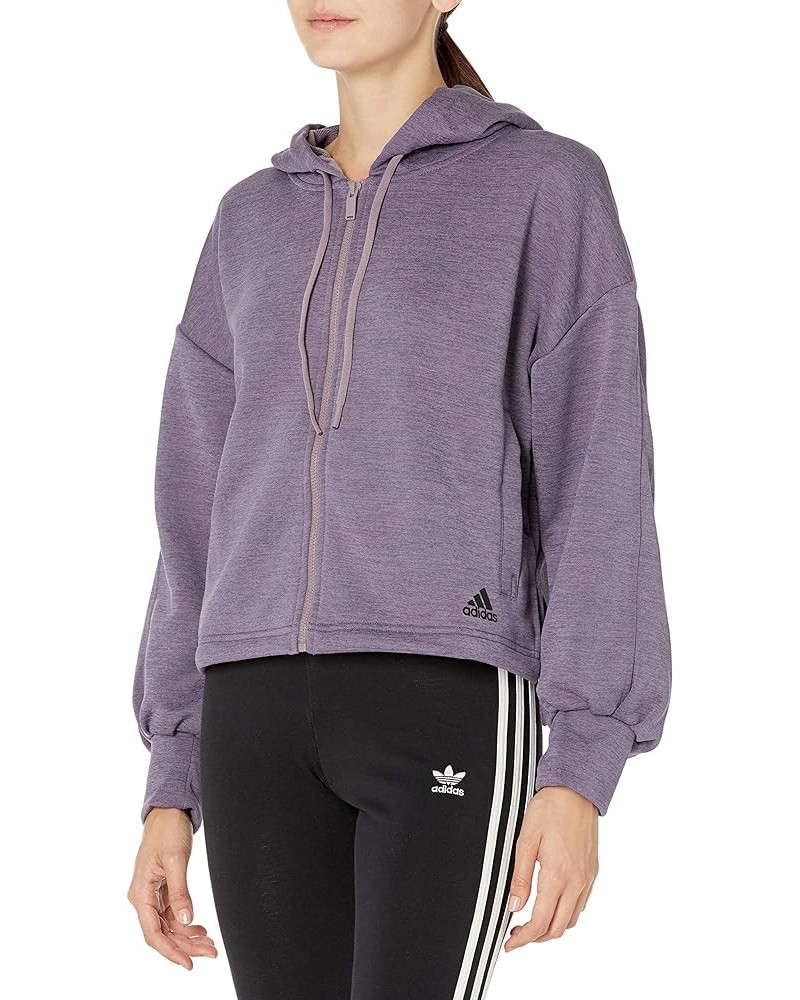 Women's Gathered Hoodie Legacy Purple $15.40 Activewear