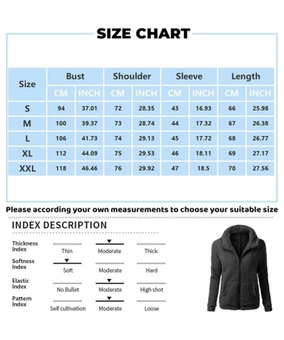 Womens Winter Long Sleeve Sherpa Coats Hoodies Full Zip up Lapel Fleece Fuzzy Jackets Oversized Fluffy Casual Outwear D-mint ...