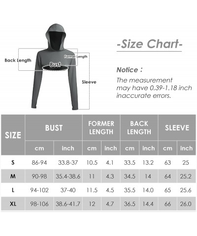 Women Long Sleeve Workout Crop Tops Seamless Yoga Shirts Cutout Shrug Top B Grey $12.04 Activewear