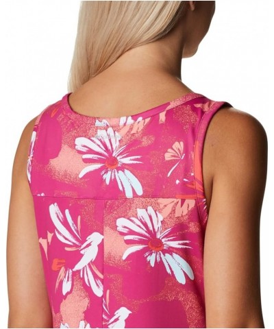 Women's Chill River Printed Dress Wild Fuchsia Daisy Party Multi $14.70 Activewear