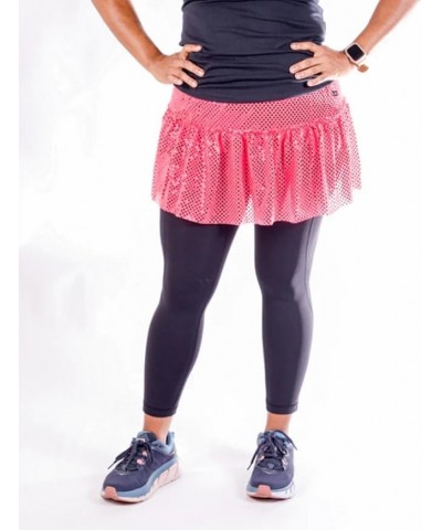 Women's Sparkle Running Skirt | Running Tutu | Glitter Running Skirt | Running Costume | Sequin Running Skirt Pink $21.65 Others