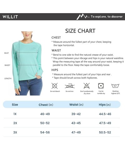 Women's UPF 50+ Sun Protection Shirt Long Sleeve SPF UV Shirt Rash Guard Swim Hiking Fishing Tops Lightweight Heather Teal $1...