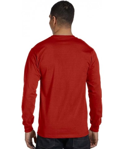 6.1 oz. Long-Sleeve Beefy-T (5186) Sand $10.45 T-Shirts