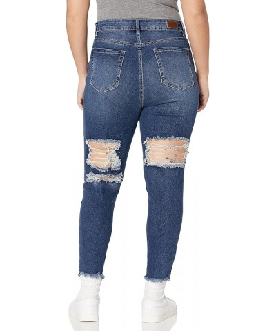 Women's Size Dark Wash Junior Plus Destructed Skinny Timber $10.33 Jeans