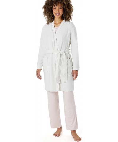 Women's Pajama Set – 3 Piece Sleepwear Set - Bathrobe, T-Shirt, and Lounge Pants Set for Women (S-XXL) Asst2 $26.95 Sleep & L...