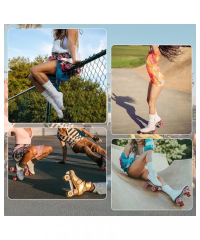 Slouch Socks Women Knee High Scrunch Socks for Women Pack of 3 Size 6-11 Multicolor 8 $9.53 Activewear