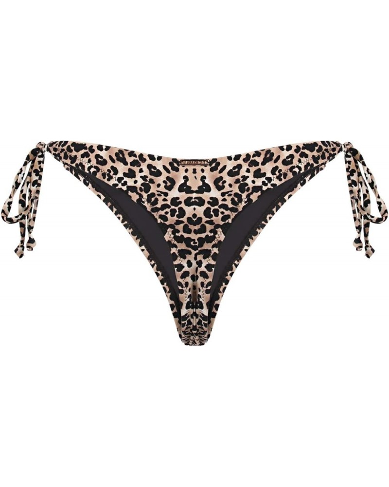 Women's Thong Bikini Bottom Leopard $11.59 Swimsuits