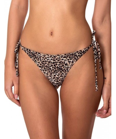 Women's Thong Bikini Bottom Leopard $11.59 Swimsuits