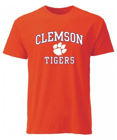 Spirit Logo Adult Unisex Short-Sleeve T-Shirt Clemson Tigers - Orange $16.17 T-Shirts