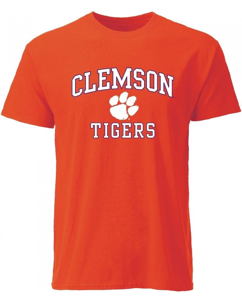 Spirit Logo Adult Unisex Short-Sleeve T-Shirt Clemson Tigers - Orange $16.17 T-Shirts