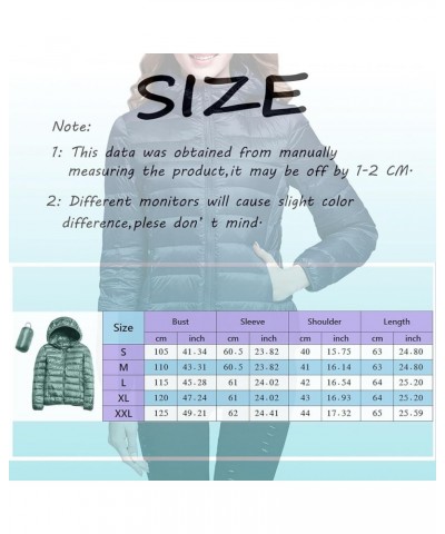 Womens Jacket Winter Heated Cropped Puffer Jacket Windproof Waterproof Coat Lightweight Hooded Duck Down Outerwear A-khaki $1...