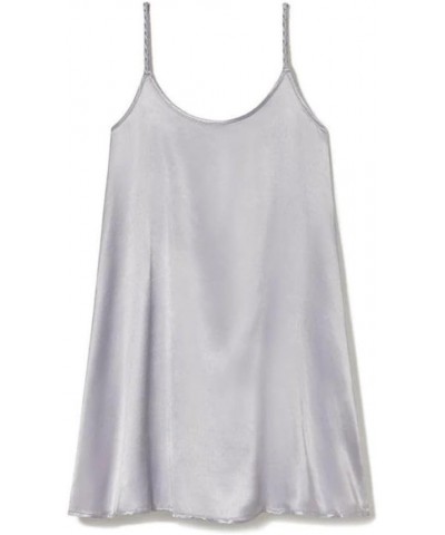 Women's Rowen-Nightgown Braided Strap Lavender $19.51 Sleep & Lounge