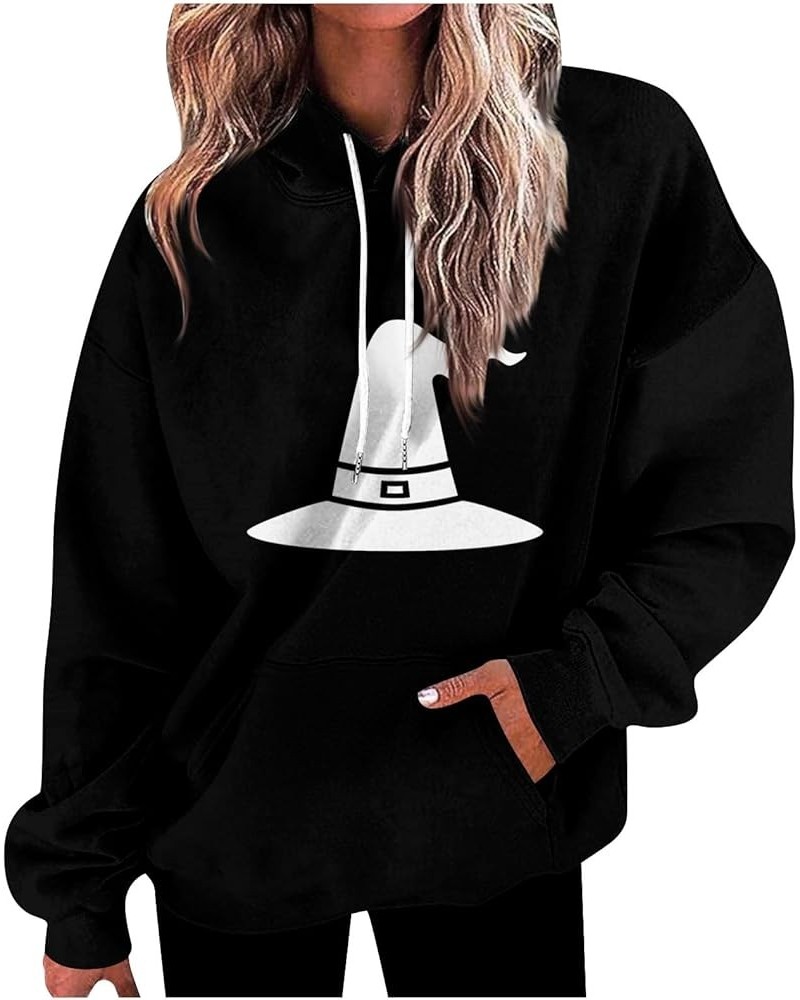 Oversized Sweatshirt For Women Womens Fall Clothes 2023 Casual Gradient Graphic Hoodies Y2K Lightweight Pullover 1-black $10....