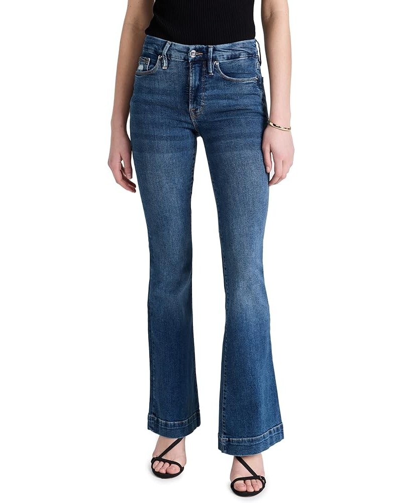 Women's Good Flare with Deco Back Yoke A Jeans Indigo132 $60.06 Jeans