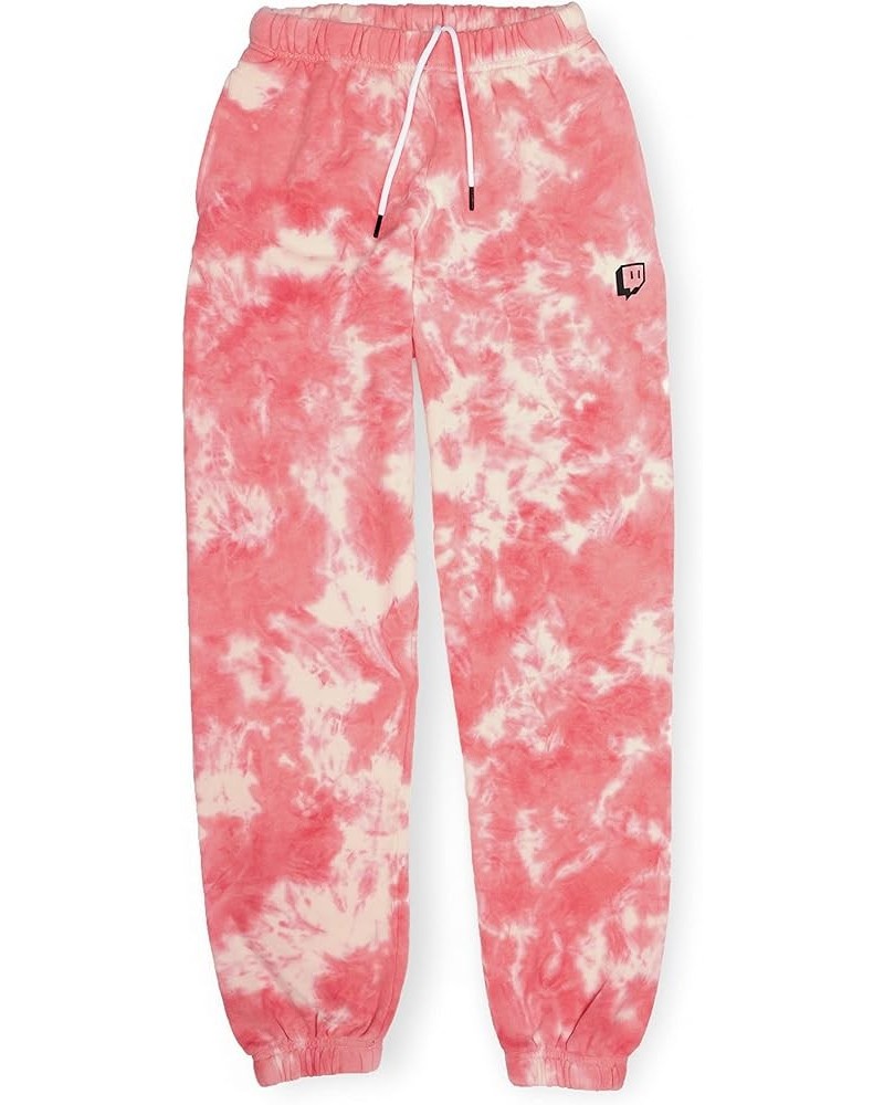 Tie Dye Jogger Sweatpant Tie Dye Dusty Pink $24.75 Activewear