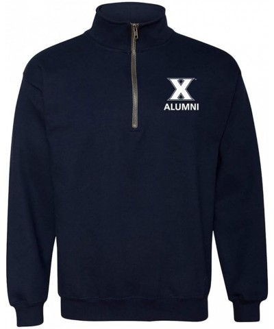 NCAA Primary Alumni LC, Team Color Quarter Zip Sweatshirt, College, University Xavier Musketeers Navy $26.46 Hoodies & Sweats...