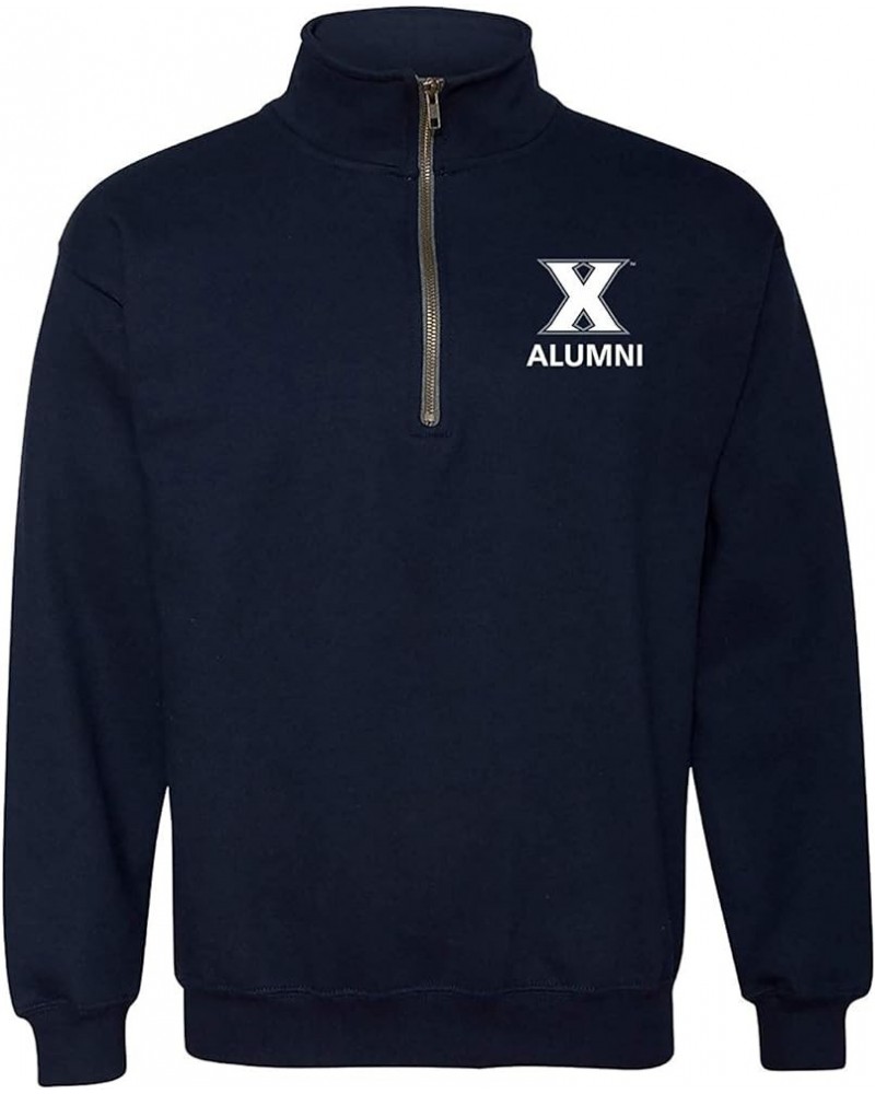 NCAA Primary Alumni LC, Team Color Quarter Zip Sweatshirt, College, University Xavier Musketeers Navy $26.46 Hoodies & Sweats...