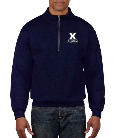 NCAA Primary Alumni LC, Team Color Quarter Zip Sweatshirt, College, University Xavier Musketeers Navy $26.46 Hoodies & Sweats...