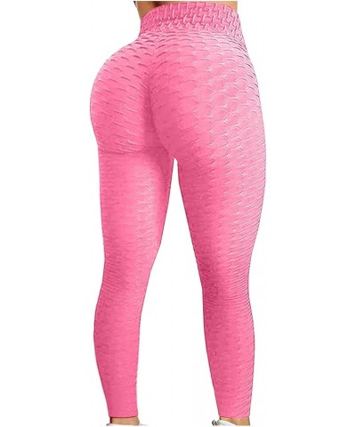 Womens High Waist Workout Leggings Butt Lifting Yoga Pants Anti Cellulite Running Slimming Booty Leggings Gym Athletic Tights...