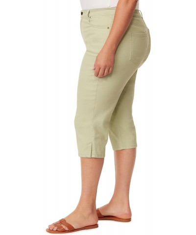 Women's Plus Size Amanda Capri Jean, Matcha Latte $16.98 Jeans