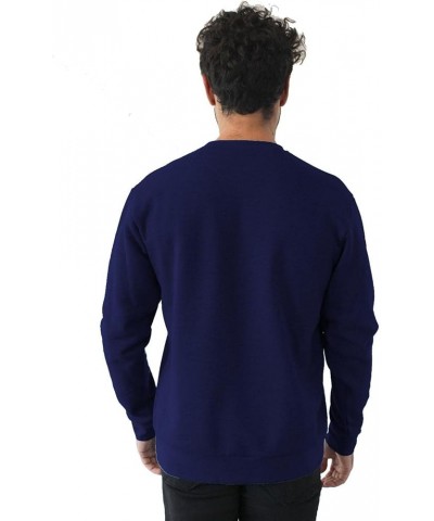 Unisex Malibu Crewneck Sweatshirt Heather Midnight Navy $14.58 Sweatshirts