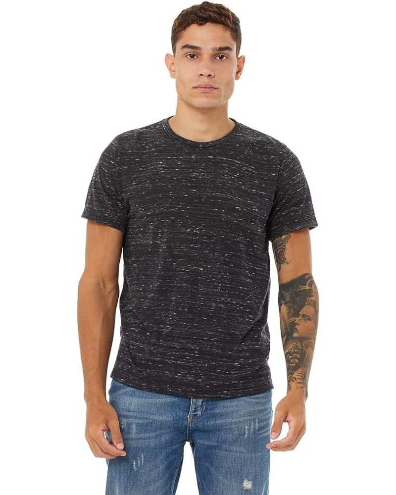 3650 Unisex Poly-Cotton Short-Sleeve T-Shirt Black Marble $8.88 T-Shirts