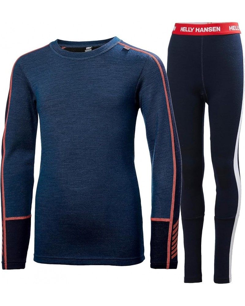 Junior Unisex LIFA Merino Midweight Set 589 Deep Dive $34.29 Activewear