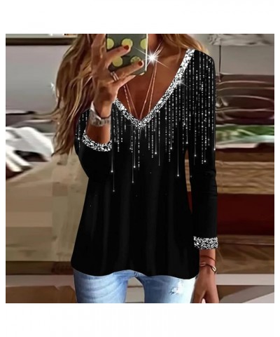 Women's Crew Neck Long Sleeve Shirt Casual Trendy 2023 Hide Belly Hollow Out Tunic Tops Stretch T-Shirts Tops 1989-hyggsw-whi...