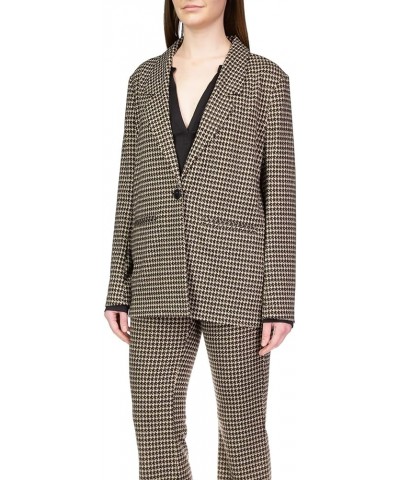 City Blazer Vanilla Mini Houndstooth $38.06 Blazers