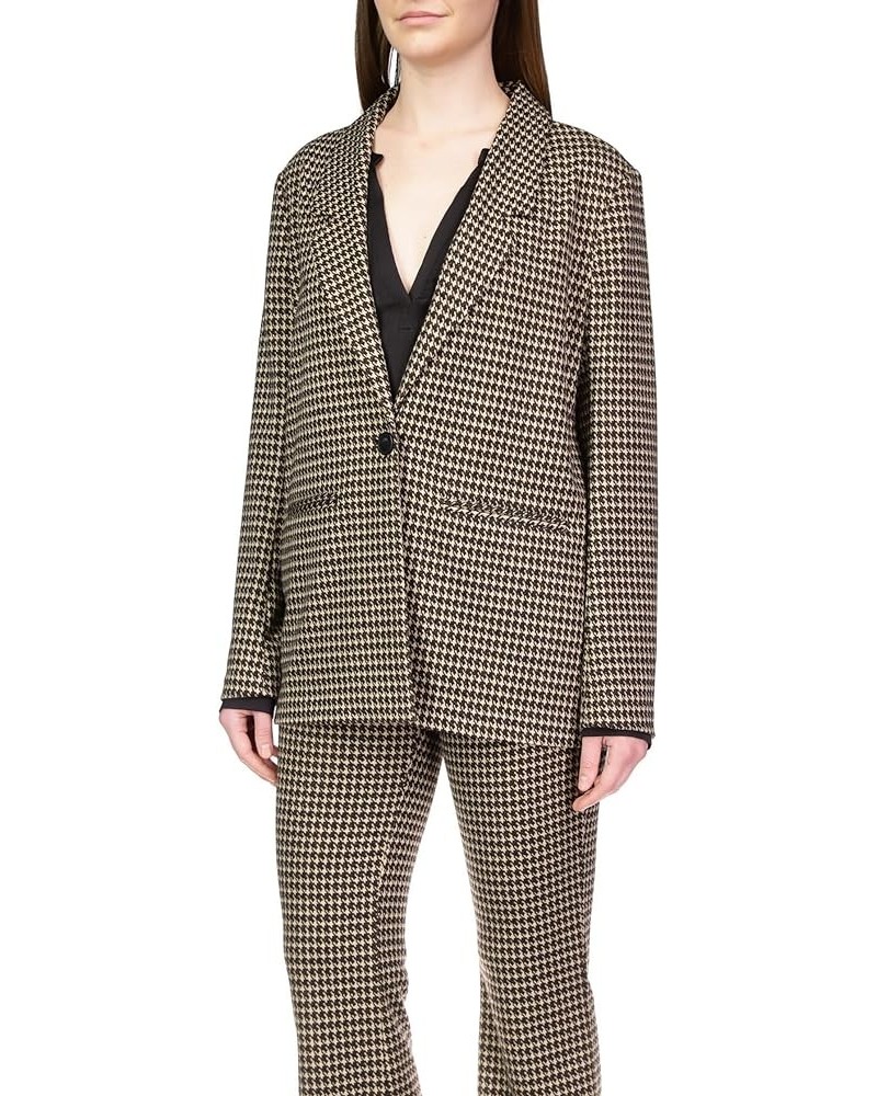 City Blazer Vanilla Mini Houndstooth $38.06 Blazers