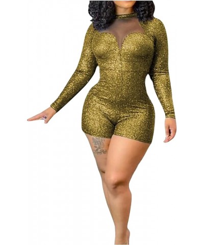 Women's Classy Outfits Fashion Sexy Solid Color Leeveless Short Mini Dress Cocktail, S-3XL 8-gold $8.79 Dresses